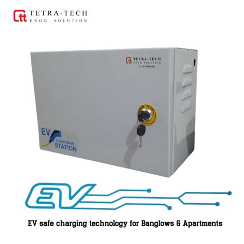 Duel EV Charger Safety Box 25 + 25 Amp Anchor Inside